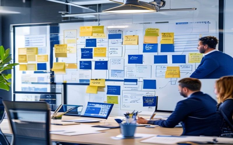 Strategy planning session