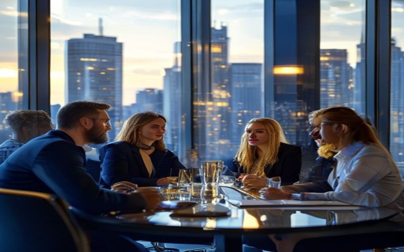 Our consulting team at work